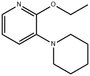 Pyridine, 2-ethoxy-3-(1-piperidinyl)- (9CI) Struktur