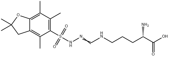 H-Arg(Pbf)-OH Struktur