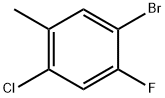 2-氯-4-氟-5-溴甲苯 結(jié)構(gòu)式