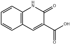 2-OXO-1,2-DIHYDRO-QUINOLINE-3-CARBOXYLIC ACID Struktur