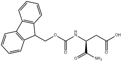 FMOC-L-ISOASPARAGINE Structure