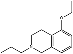 Isoquinoline, 5-ethoxy-1,2,3,4-tetrahydro-2-propyl- (9CI) Struktur