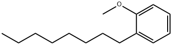 1-Octyl-2-methoxybenzene Struktur