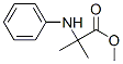 methyl 2-methyl-N-phenylalaninate Struktur