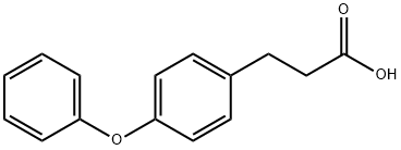 3-(4-Phenoxyphenyl)propionic acid Struktur