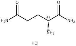 H-D-GLN-NH2 HCL Struktur