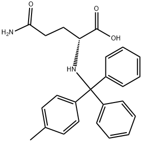 H-D-GLN(MTT)-OH Struktur