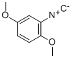 Benzene, 2-isocyano-1,4-dimethoxy- (9CI) Struktur