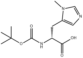 BOC-D-HIS(3-ME)-OH Struktur