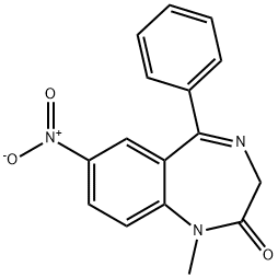 Nimetazepam Struktur