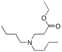 ethyl N,N-dibutyl-beta-alaninate Struktur