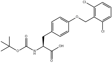 BOC-DL-TYR(2,6-DICHLORO-BZL)-OH Struktur