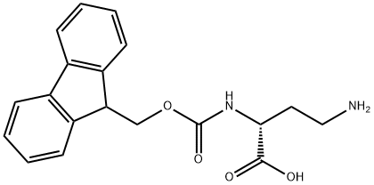 FMOC-D-DAB-OH Struktur