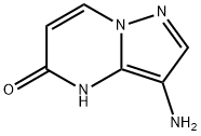 Pyrazolo[1,5-a]pyrimidin-5(4H)-one, 3-amino- (9CI) Struktur