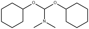 N,N-DIMETHYLFORMAMIDE DICYCLOHEXYL ACETAL Struktur