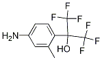 2-(4-AMino-2-Methyl-phenyl)-1,1,1,3,3,3-hexafluoro-propan-2-ol Struktur