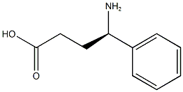 (4R)-4-AMINO-4-PHENYLBUTANOIC ACID Struktur