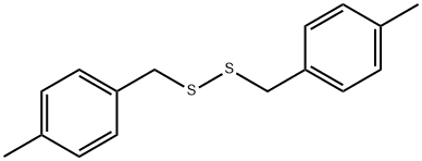 bis[(p-tolyl)methyl] disulphide Struktur