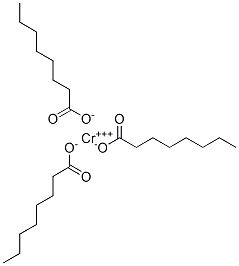 octanoic acid, chromium salt Struktur