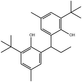 2,2''-PROPYLIDENE-BIS(4-METHYL-6-TERT-BUTYLPHENOL) Struktur