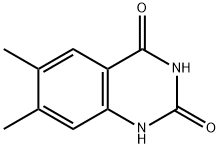 6,7-DIMETHYL-2,4-QUINAZOLINEDIONE Struktur