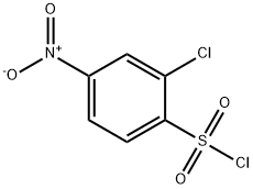 2-CHLORO-4-NITRO-BENZENESULFONYL CHLORIDE Struktur