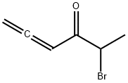 2-Bromo-4,5-hexadien-3-one Struktur