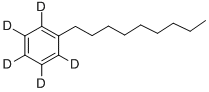 N-NONYLBENZENE-2,3,4,5,6-D5 Struktur