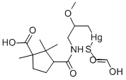 Mercaptomerin Struktur