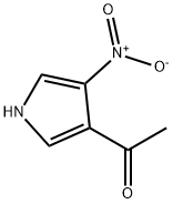 Ethanone, 1-(4-nitro-1H-pyrrol-3-yl)- (9CI) Struktur