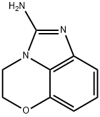 Imidazo[1,5,4-de][1,4]benzoxazin-2-amine, 4,5-dihydro- (9CI) Struktur