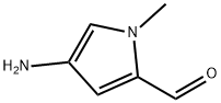 1H-Pyrrole-2-carboxaldehyde,4-amino-1-methyl-(9CI) Struktur