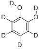 1,2-DIHYDROXYBENZENE-D6 Struktur