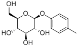 .beta.-D-Glucopyranoside, 4-methylphenyl Struktur