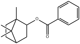 Bicyclo[2.2.1]heptan-2-ol, 1,7,7-triMethyl-, 2-benzoate Struktur