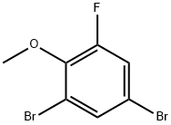 2,4-DIBROMO-6-FLUOROANISOLE Struktur