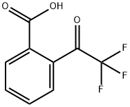 Benzoic acid, 2-(trifluoroacetyl)- (9CI) Struktur