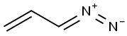 3-Diazo-1-propene Struktur