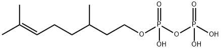 6,7-dihydrogeranyl pyrophosphate Struktur