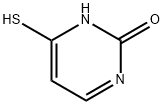 2(1H)-Pyrimidinone, 6-mercapto- (9CI) Struktur