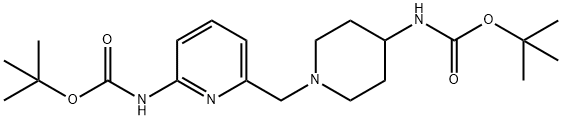 (1-[3-(2-HYDROXY-ETHOXY)-BENZYL]-PIPERIDIN-4-YL)-CARBAMIC ACID TERT-BUTYL ESTER Struktur