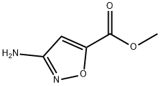 5-Isoxazolecarboxylicacid,3-amino-,methylester(9CI) Struktur