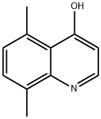 5,8-DIMETHYL-4-QUINOLINOL Struktur