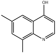 6,8-DIMETHYL-4-HYDROXYQUINOLINE Struktur