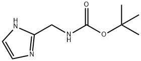 Carbamic acid, (1H-imidazol-2-ylmethyl)-, 1,1-dimethylethyl ester (9CI) Struktur