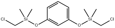 1,3-BIS(CHLOROMETHYLDIMETHYLSILOXY)BENZENE Struktur