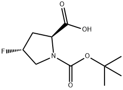 1-(1,1-Dimethylethyl) (2S,4R)-4-fluoro-1,2-pyrrolidinedicarboxylate price.