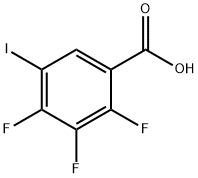 2,3,4-三氟-5-碘苯甲酸 結(jié)構(gòu)式