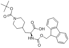 N-ALPHA-FMOC-BETA-(1-BOC-PIPERIDIN-4-YL)-D,L-ALANINE price.