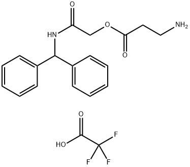 H-BETA-ALA-OBG TFA Struktur